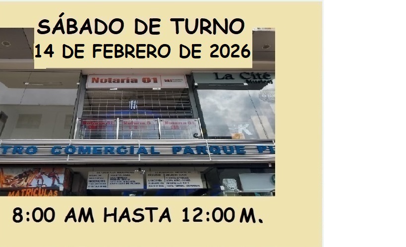 SÁBADO DE TURNO