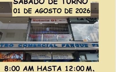 SÁBADO DE TURNO